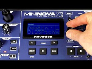 Novation // MiniNova synth tutorial: Making Animations