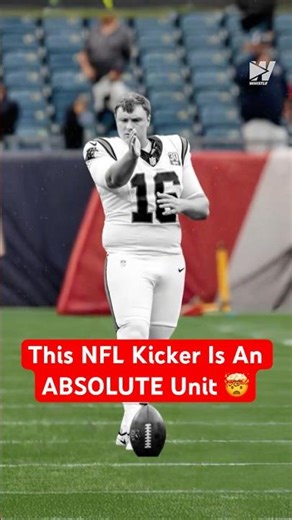 This NFL Kicker Is An ABSOLUTE Unit 🤯
