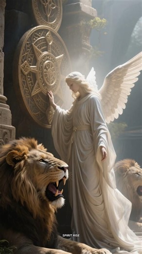 Angels Deliver || Daniel 6:22 🙏✨ #motivation #prayer #bible #faith