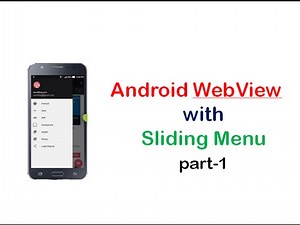 Android Webview with Sliding Menu tutorial:part1 | ShoutCafe.com