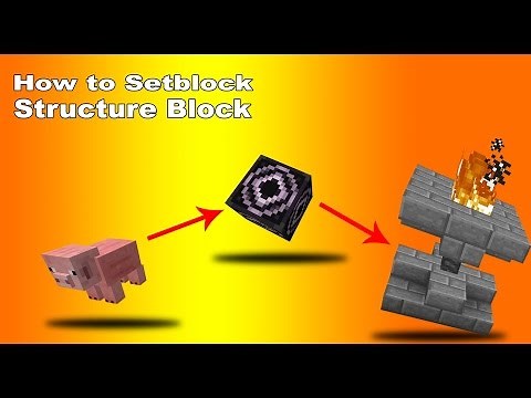 How to setblock and activate structure blocks with commandblocks