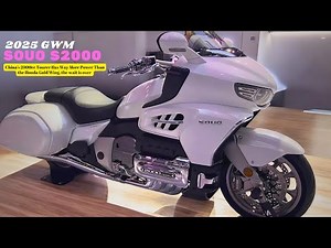 China's 2000cc Tourer Has Way More Power Than the Honda Gold Wing, the wait is over