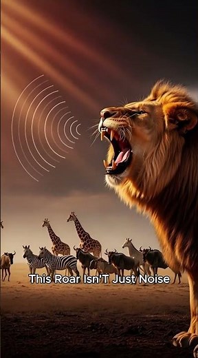 A Lion’s Roar Can Be Heard 5 Miles Away #Lion #NatureFacts