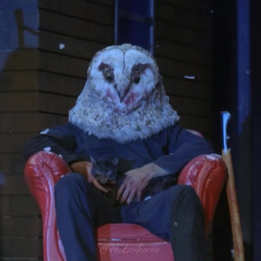 fright owl. Stage Fright (1987) #stagefright #slasher #horror #edit #thotsonhorror #filmtok