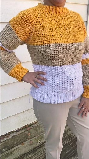 Crochet woman sweater #shorts
