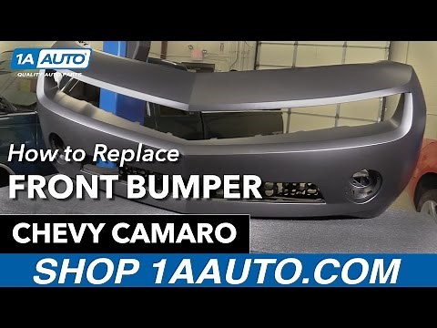 How to Replace Front Bumper Replacement 10-15 Chevy Camaro