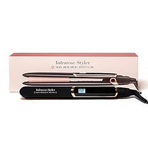 Skin Research Institute Infrarose Styler, Hair Iron, 1 Count, Tourmaline, Hair Styling, Shine Enhancing, Curling