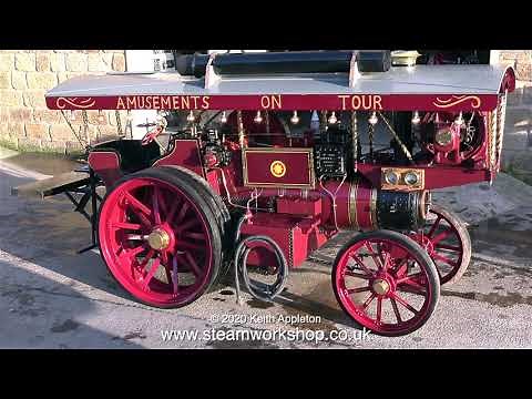 A VISIT TO THE STEAM WORKSHOP TO SEE A SHOWMAN'S ENGINE