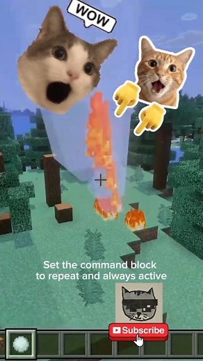 You can make snowballs summon lightning in Minecraft 🙀