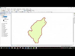AREA-PERIMETRO Y LONGITUD EN ARCGIS