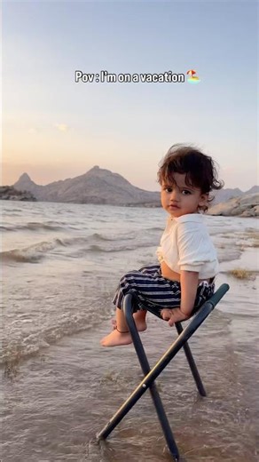 It took me 30 years to be here… and he’s already living it at 1.5 years🏖️ #babyboy #beach #vacation