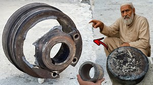 41K views · 1K reactions | Amazing Restoration A Broken Heavy Machine Pulley The Craftsman Demonstrates the Complete Repair | Videos live 6 | Facebook
