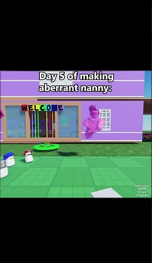 Day 5 of making aberrant nanny: #roblox #robloxanimation #forsaken #dieofdeath #johndoe