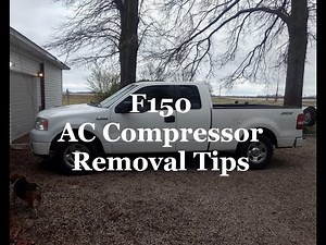 2008 F150 AC Compressor Removal Tips