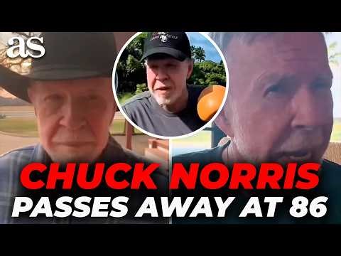 CHUCK NORRIS’ final public appearance before his DEATH at 86