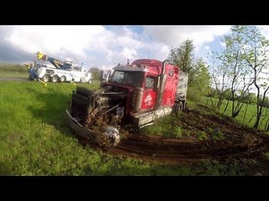 SEMI LOADED WITH COTTON SEED CRASH