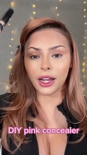 DIY Pink Concealer Tutorial for Brighter Under-Eyes