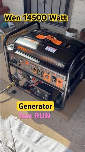 Wen 14500 Tri Fuel Generator