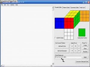 How to make algorithms in Cube Explorer