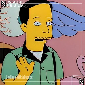 Happy Birthday to John Waters! 🎞The Simpsons "Homer's Phobia" S08E14 | Nostalgic Nebula
