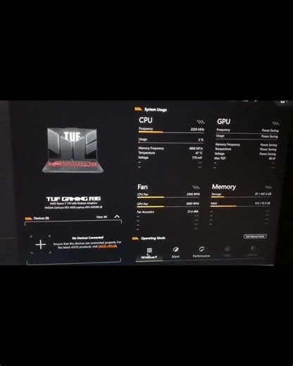 Asus tuf A16 AMD Ryzen 7 170 RTX 4050 Gaming Laptop #shorts #tech #asustufa16 #gaminglaptop