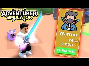 Adventurer Simulator ⚔️ حظى كان اسطورى فى البتات و تجميع الرانكات
