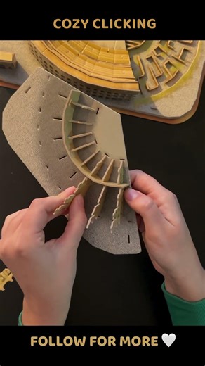 ASMR Colosseum Assembly 🏛️ Satisfying Final Build & Click Sounds