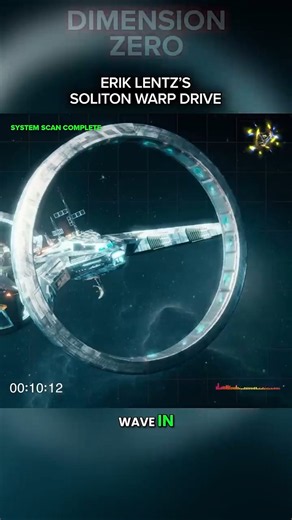 Dr. Erik Lentz Developed a Soliton Warp Drive