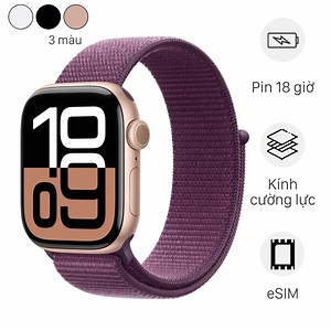 Apple Watch Series 10 GPS   Cellular 46mm dây vải mua trả chậm 0% lãi suất, chính hãng