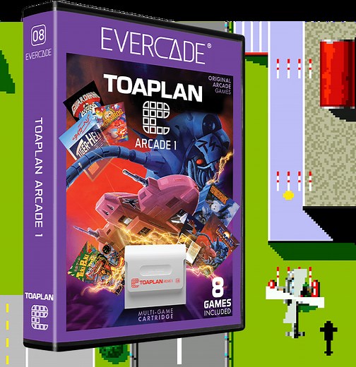 Cartridges and Games - Evercade