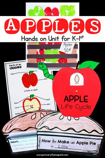 Apple Unit for Kindergarten and First Grade