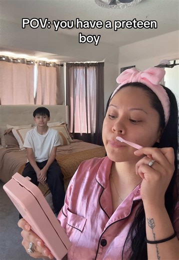 Life with a Preteen Boy: Mustache Moments