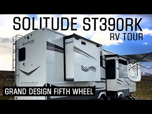 Extended Stay Luxury! Grand Design Solitude 390RK 5th Wheel Tour