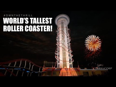 Worlds Tallest Roller Coaster *FULL* Unedited POV! Skyscraper Skyplex Orlando Florida