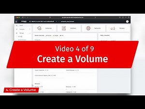 Video 4/9: How to Provision and Attach Storage Volumes in Rackspace OpenStack Flex