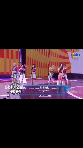 SCTV Music Awards 😍✨ #vior #chatez #ecaaura #nitavior #sctvmusicawards2024 #fyp