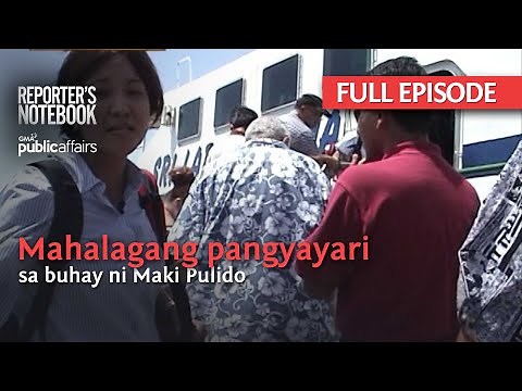 Mahalagang pangyayari sa buhay ni Maki Pulido (Full Episode) | Reporter's Notebook