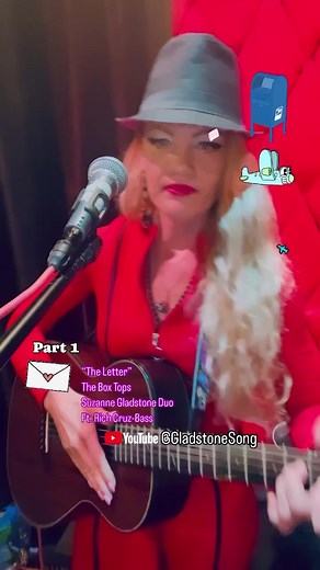 Part 1 “The Letter” The Box Tops Cover By “Suzanne Gladstone Duo” Ft. Richard Cruz-Bass&BackupVocals. 1-3-24 at “The Roxy Encinitas” YouTube@GladstoneSong 🎸GladstoneSong.com Stream Original Music #suzannegladstone #theletter #theboxtops #oldiesmusic #theroxyencinitas #encinitas #encinitaslife #livemusic #60s #60smusic #60sstyle #60srock #singingcover #singingcover #singingvideo #guitar #guitarplayer #guitarist #playingguitar #music #musician #coversong #cover #acousticcover #coverband #rockmusi