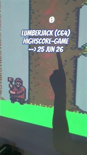 Lumberjack - Commodore C64 - Highscore-Spiel - Finale: 25.06.26