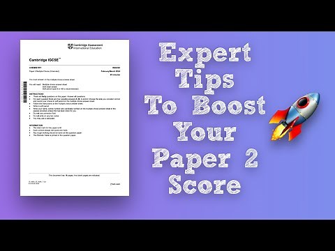 How to boost your score in Paper 2 IGCSE Chemistry in 2026?