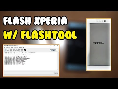 HOW TO FLASH OR REPROGRAM SONY XPERIA LOCKED with SONY FLASHTOOL