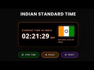 India Current Time Live ⏰ | Indian Standard Time (IST) Live Stream 24x7
