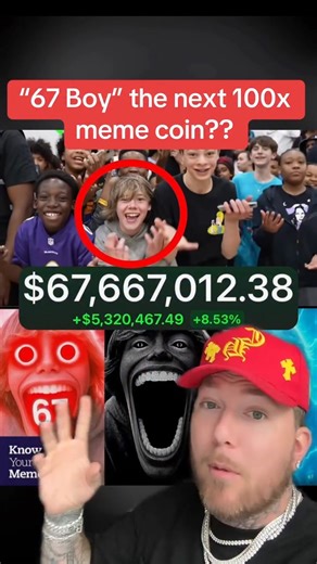 The 67 kid is making millionaires in the meme coin space, and I’m definitely not gonna be the one missing out! Remember to join my telegram one else is doing as much research as me as you can see. #crypto #memecoin #btc #xrp #Memecoins #miami | Kellan Ness