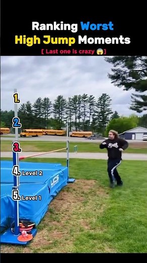 Ranking Worst High Jump Moments 😭