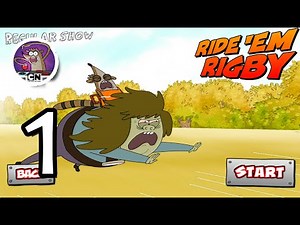 Just A Regular Arcade: Ride 'Em Rigby - Endless (Cartoon Network Games)