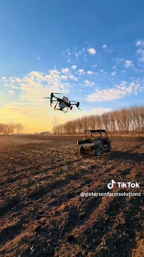 🫢 she’s backkkk #drone #djit50 #t50 #dji #drone #agdrone #spraydrone #spreaderdrone #agricukture #ag #farming #crp#farming #petersonfarmsolutions