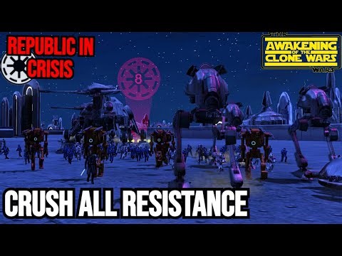 Star Wars: DEPLOYING SUPRESSION FORCES! ( Empire at War AOTCW ) EP7