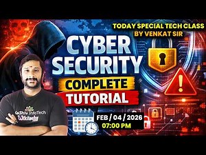 Cyber Security Complete Tutorial | Kaashiv infotech Live Tech Class |#kaashivinfotech #cybersecurity