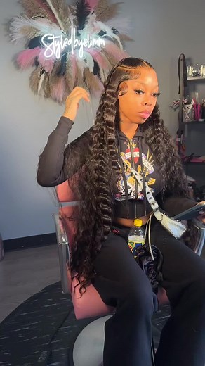 Frontal Wig Install with Extra Crimps Tutorial