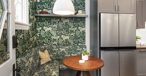 Countering the tedium of mass-media HGTV design with bold bursts of color